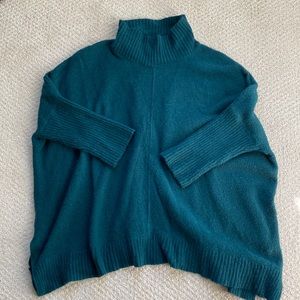 LOFT poncho sweater